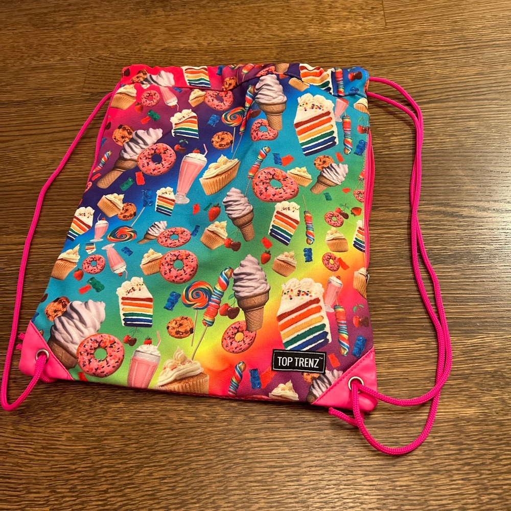 TOP TRENZ DRAWSTRING BAG Candy Theme